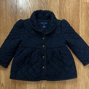 Ralph Lauren Navy Quilted Kids Jacket